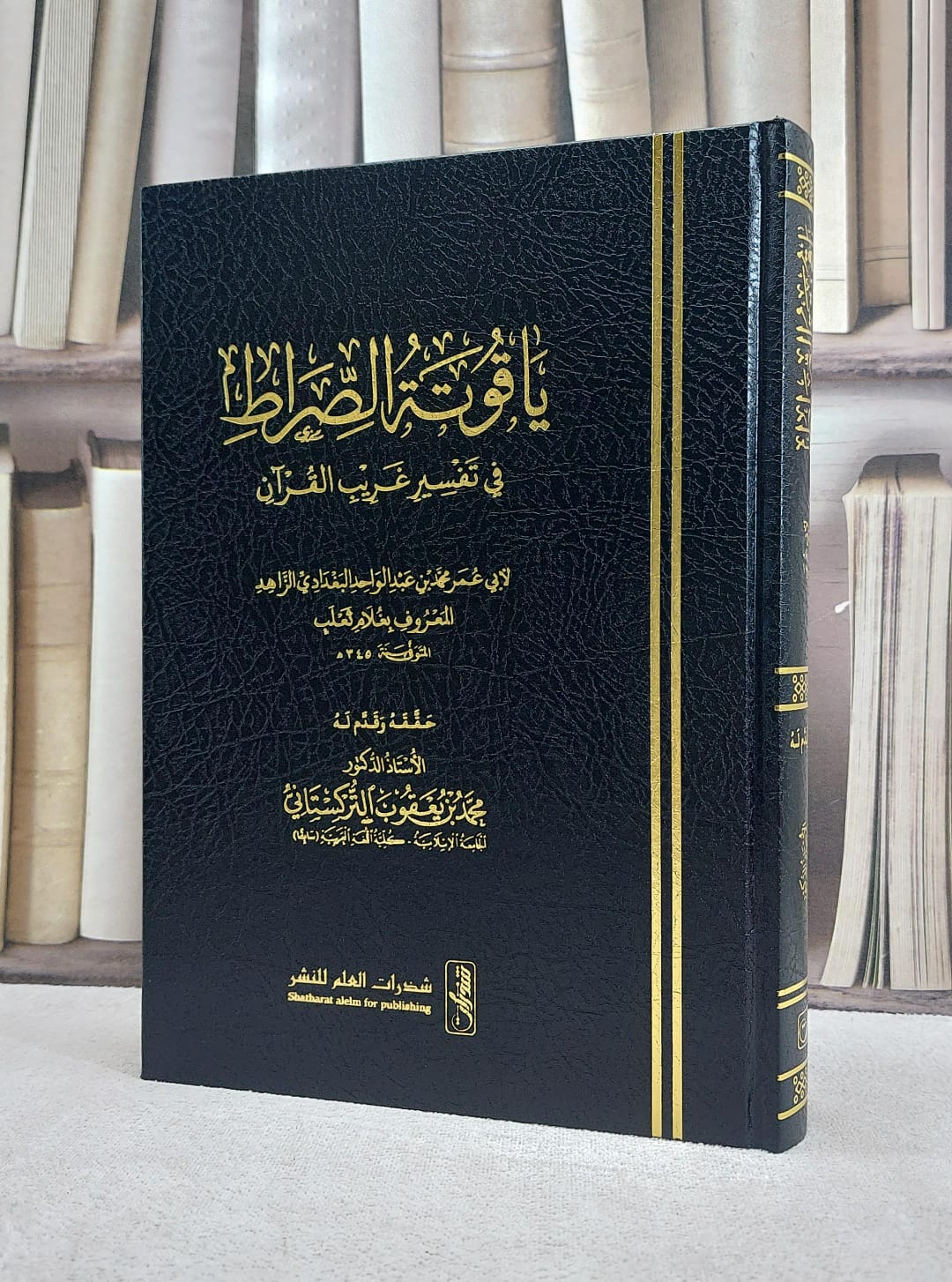 ياقوتة الصراط في تفسير غريب القرآن / تأليف محمد عبد الواحد البغدادي (غلام ثعلب) / تحقيق محمد يعقوب التركستاني - صورة 1