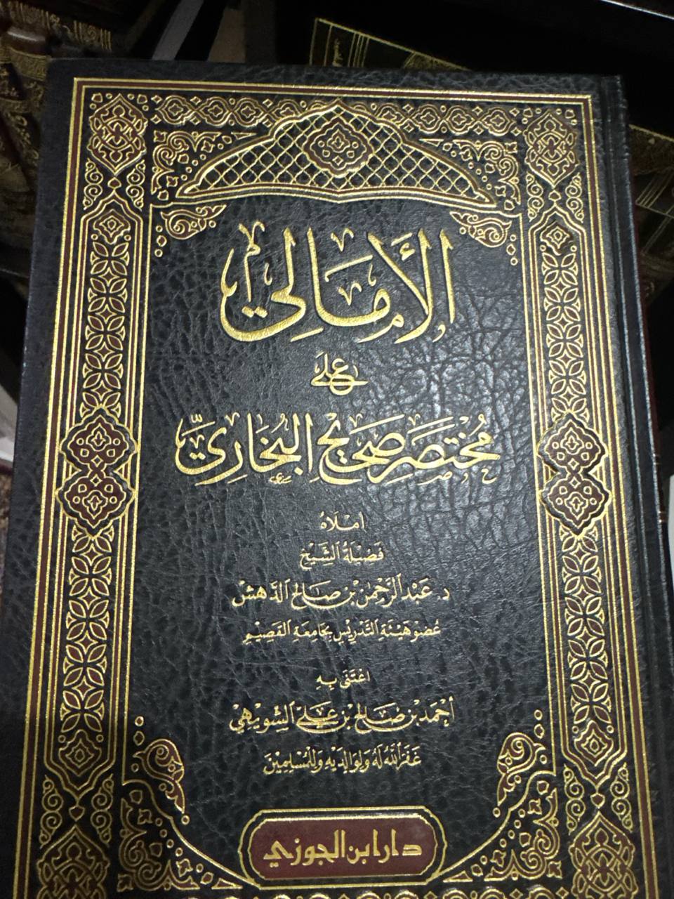 الأمالي على مختصر صحيح البخاري   - صورة 1