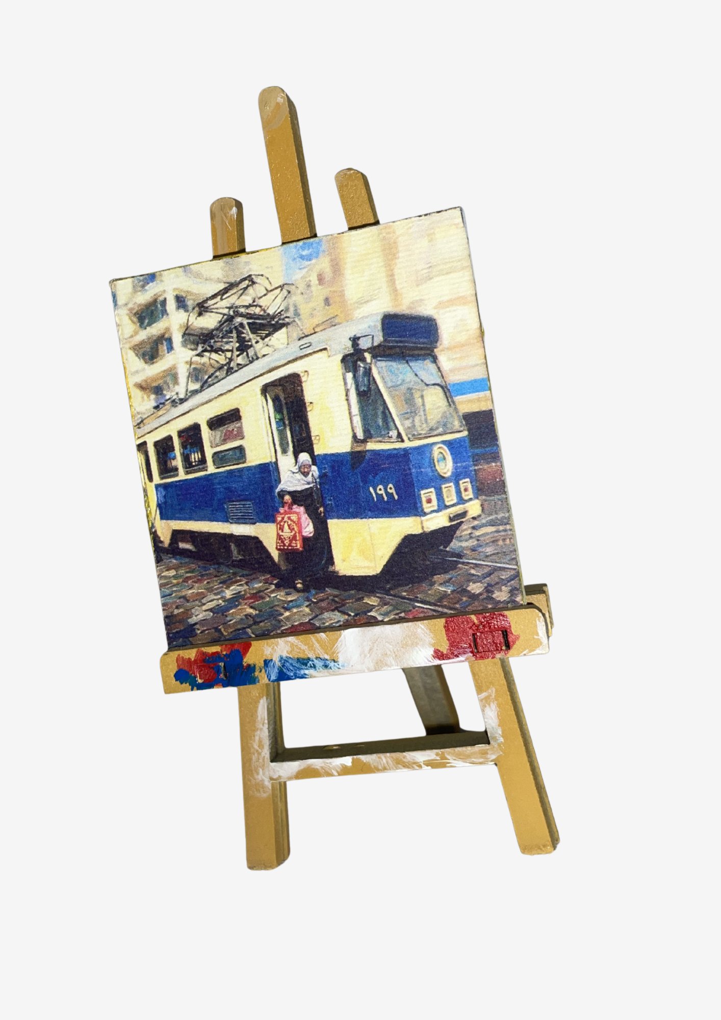 Alexandria Tram Mini Canvas - Image 1