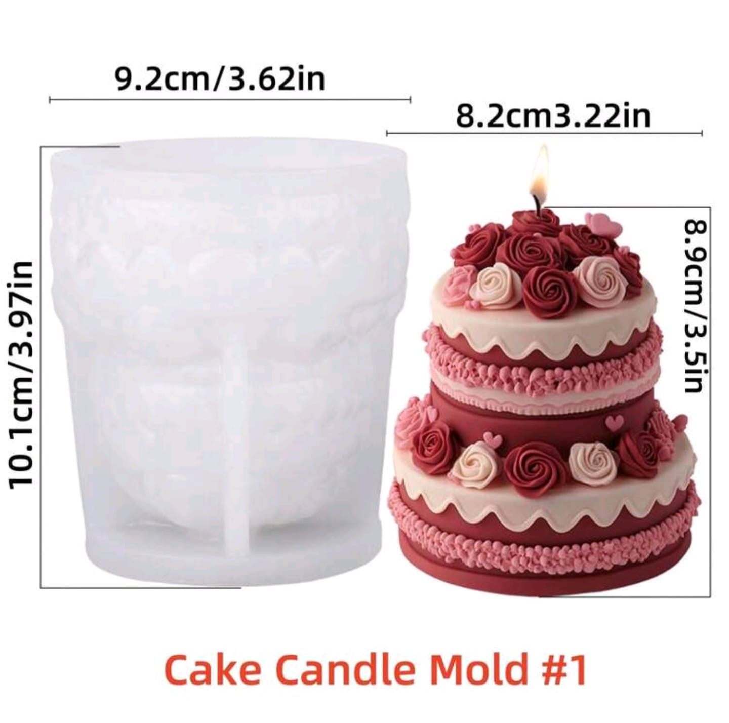Silicone mold - cake - Image 1