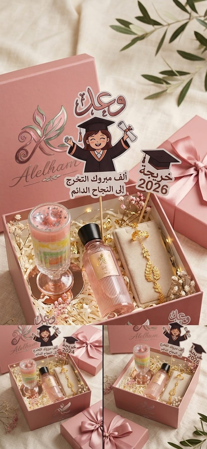 بوكس التخرج 🎓 - وسط 3 هدايا - صورة 1