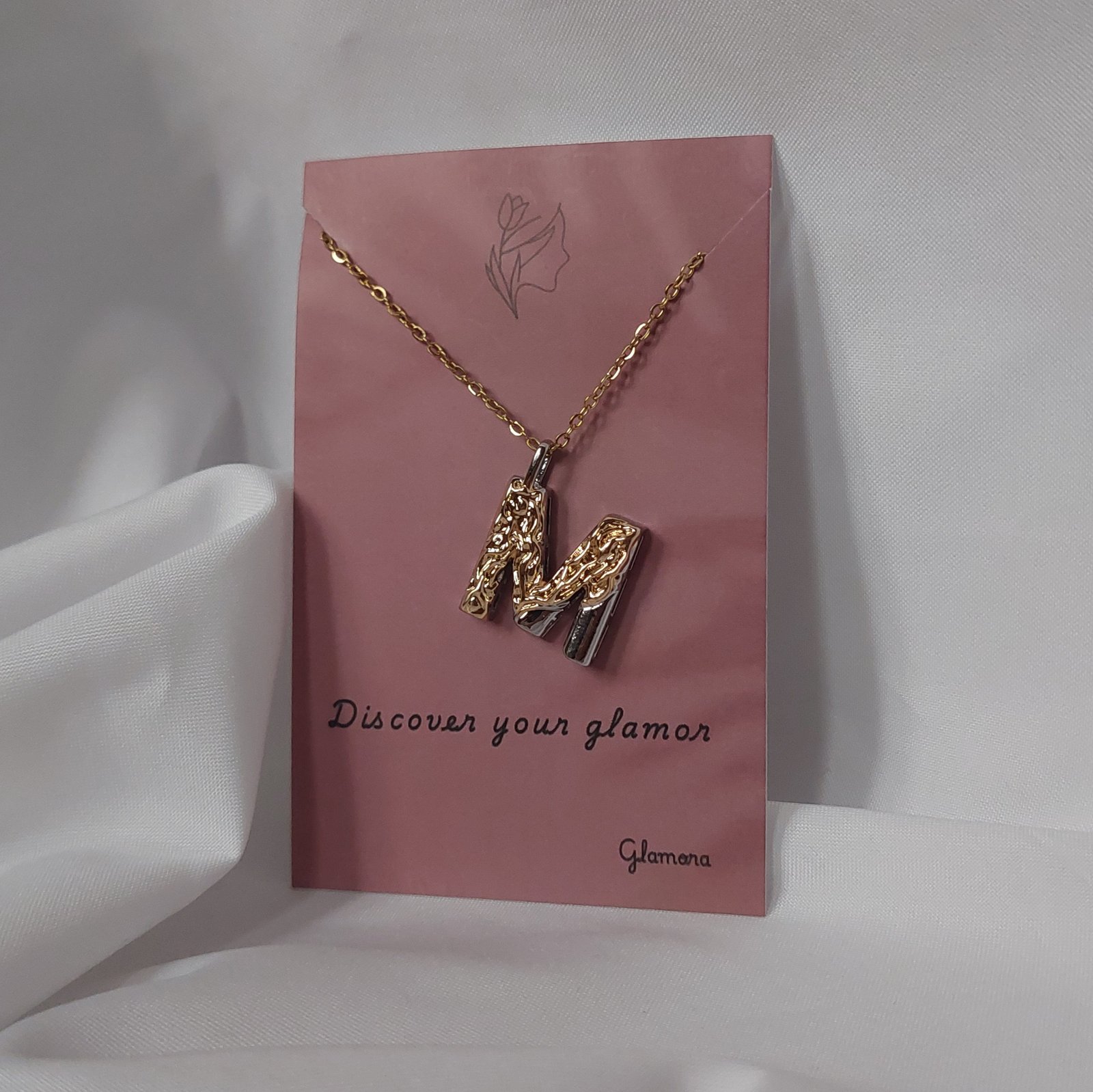 Mixed letter necklace - Image 2
