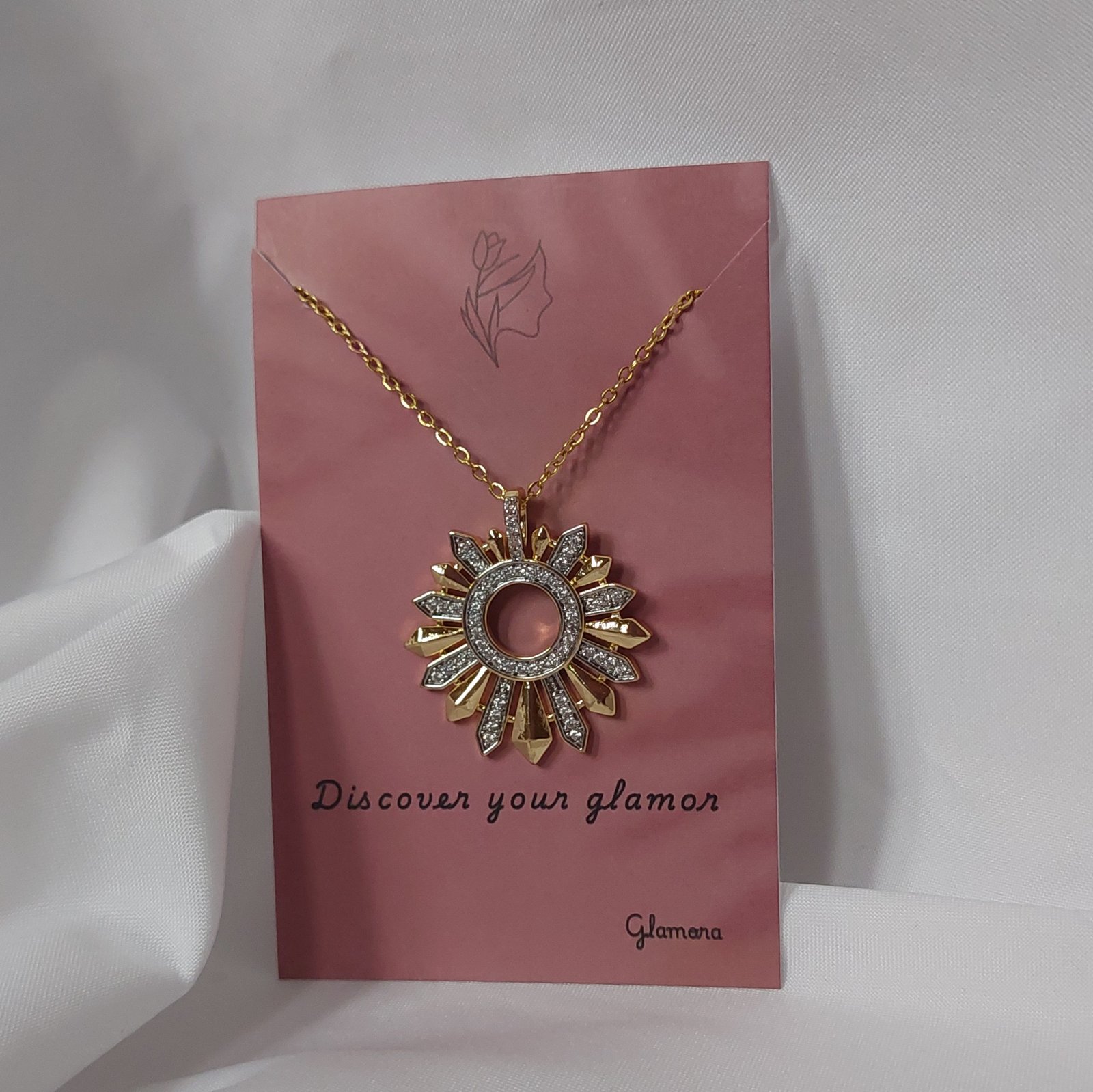Golden Sun Necklace - Image 2