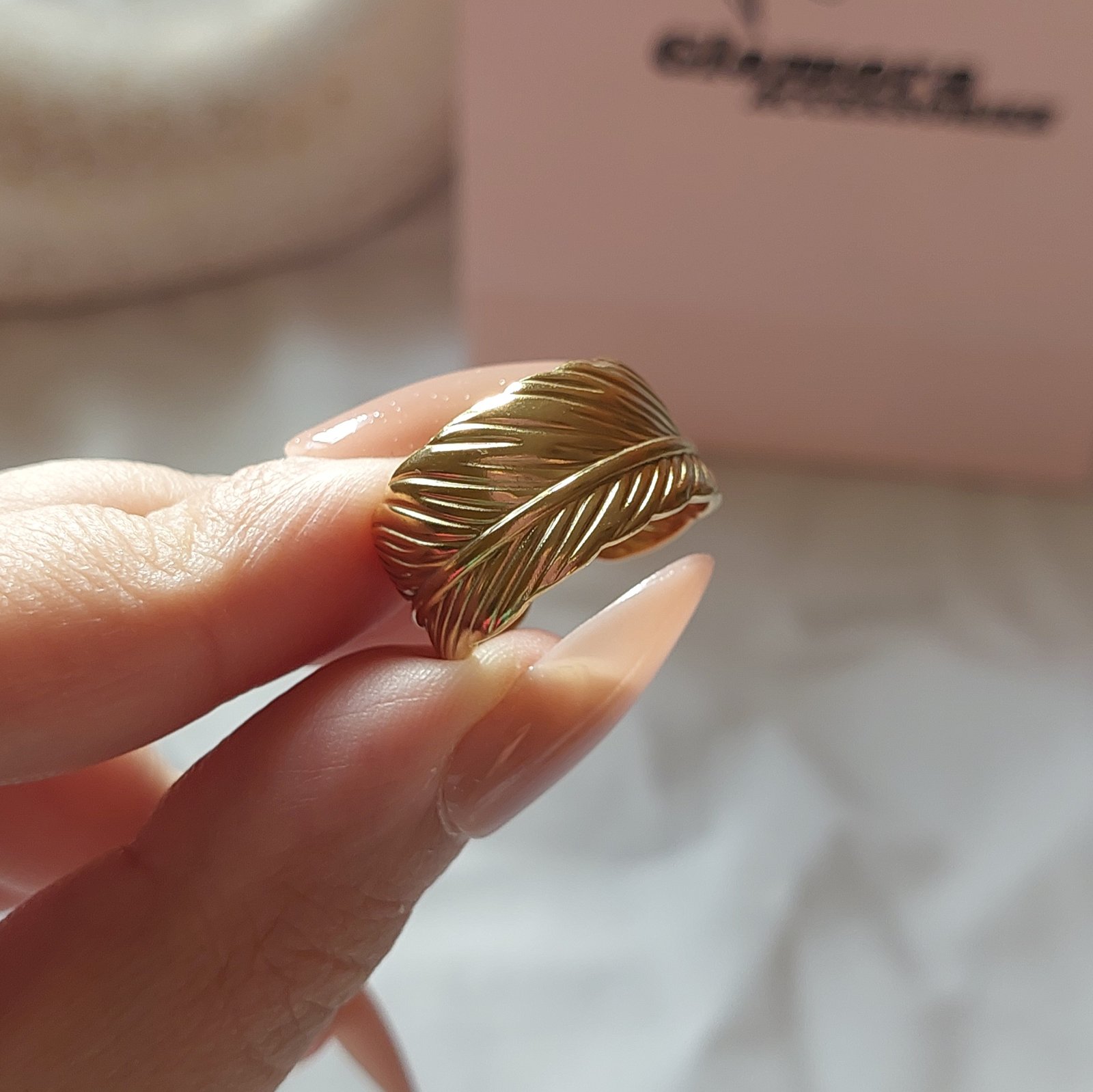Soft Feather Ring - Image 1