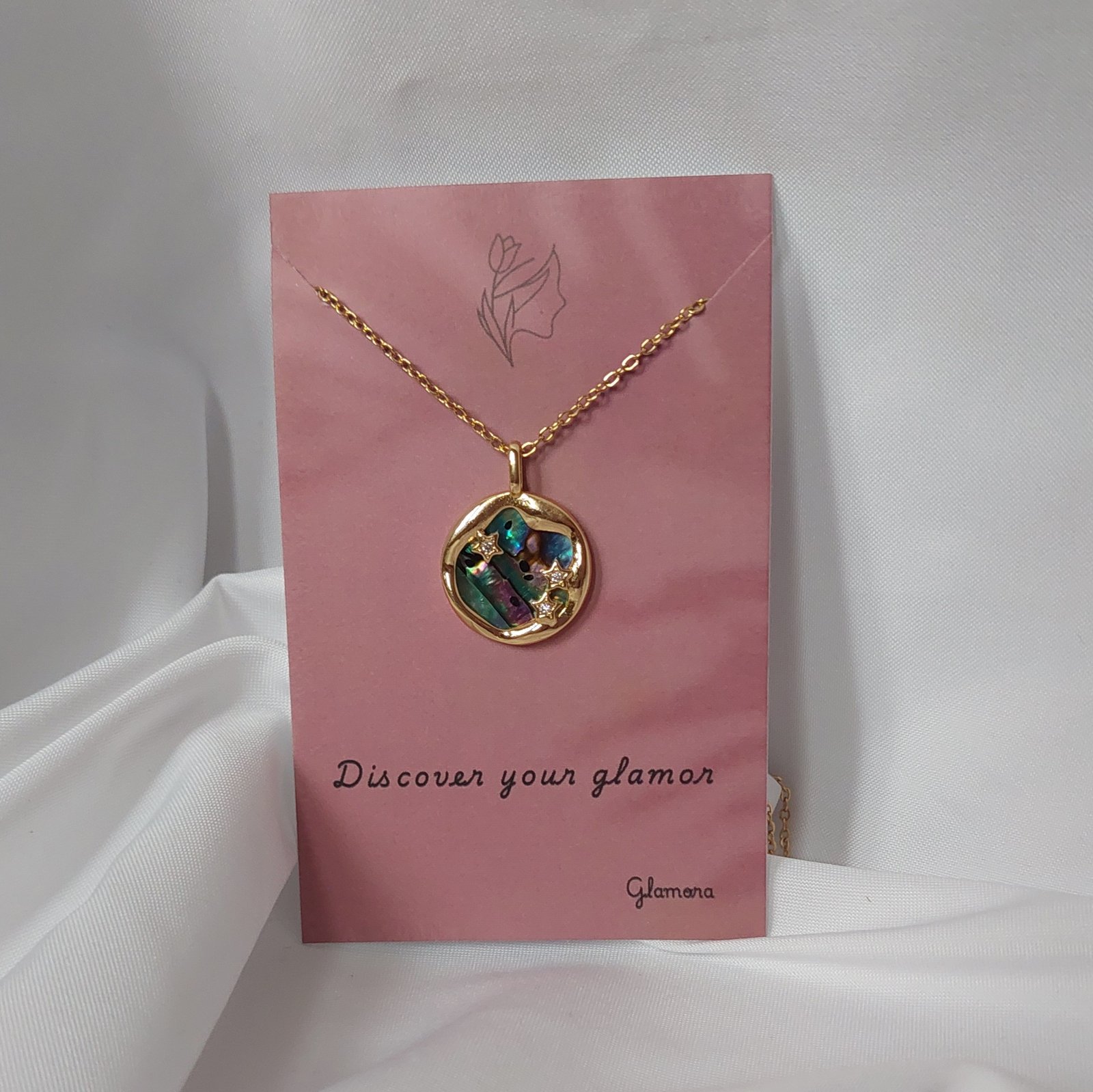 Aurora Circle Necklace - Image 3