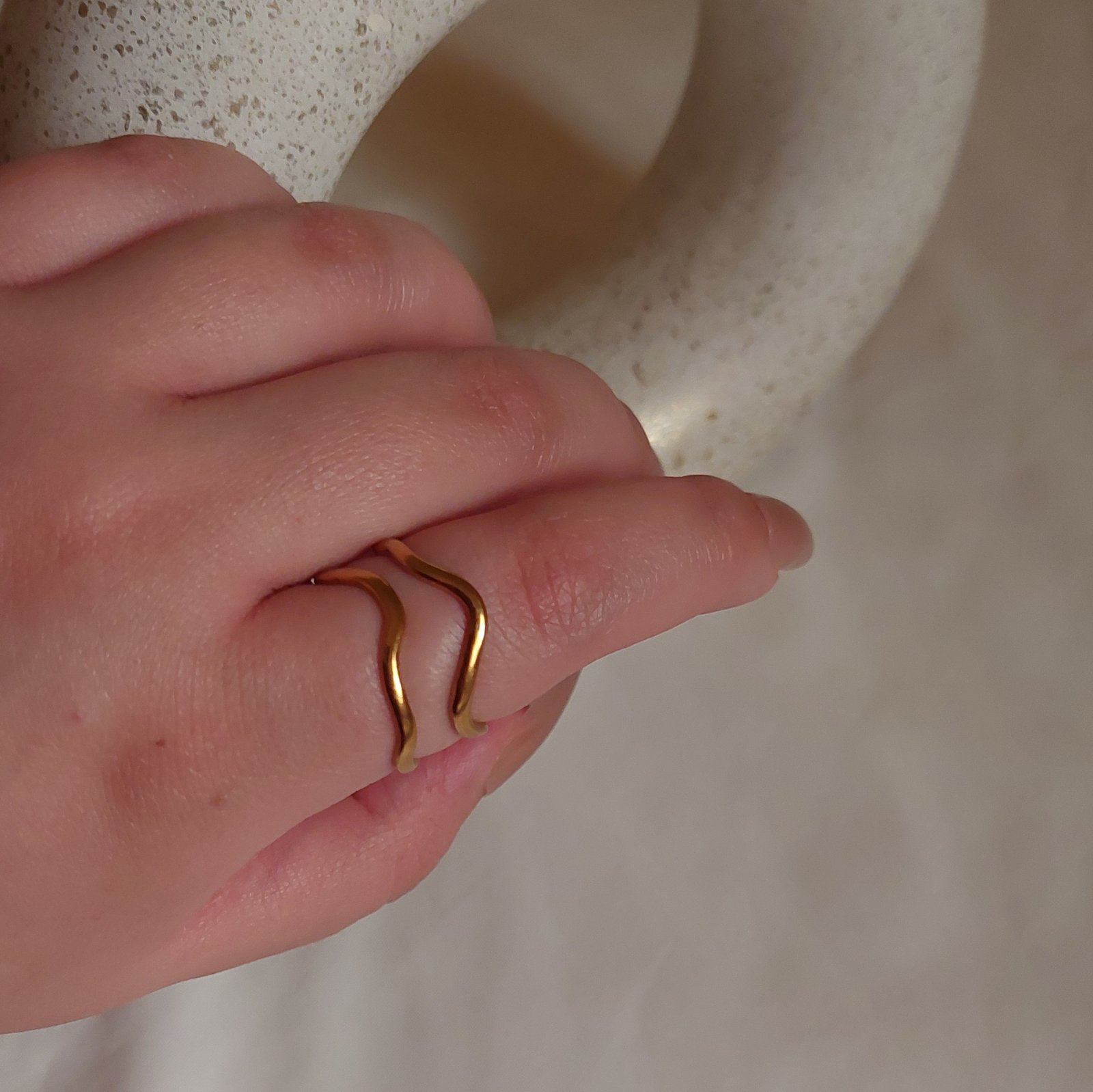 Double Wave Ring - Image 2