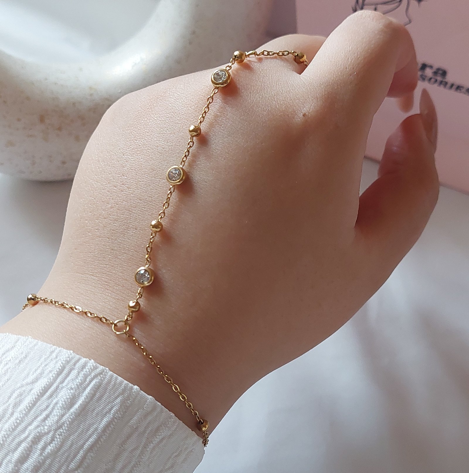 Crystal Hand Chain - Image 1