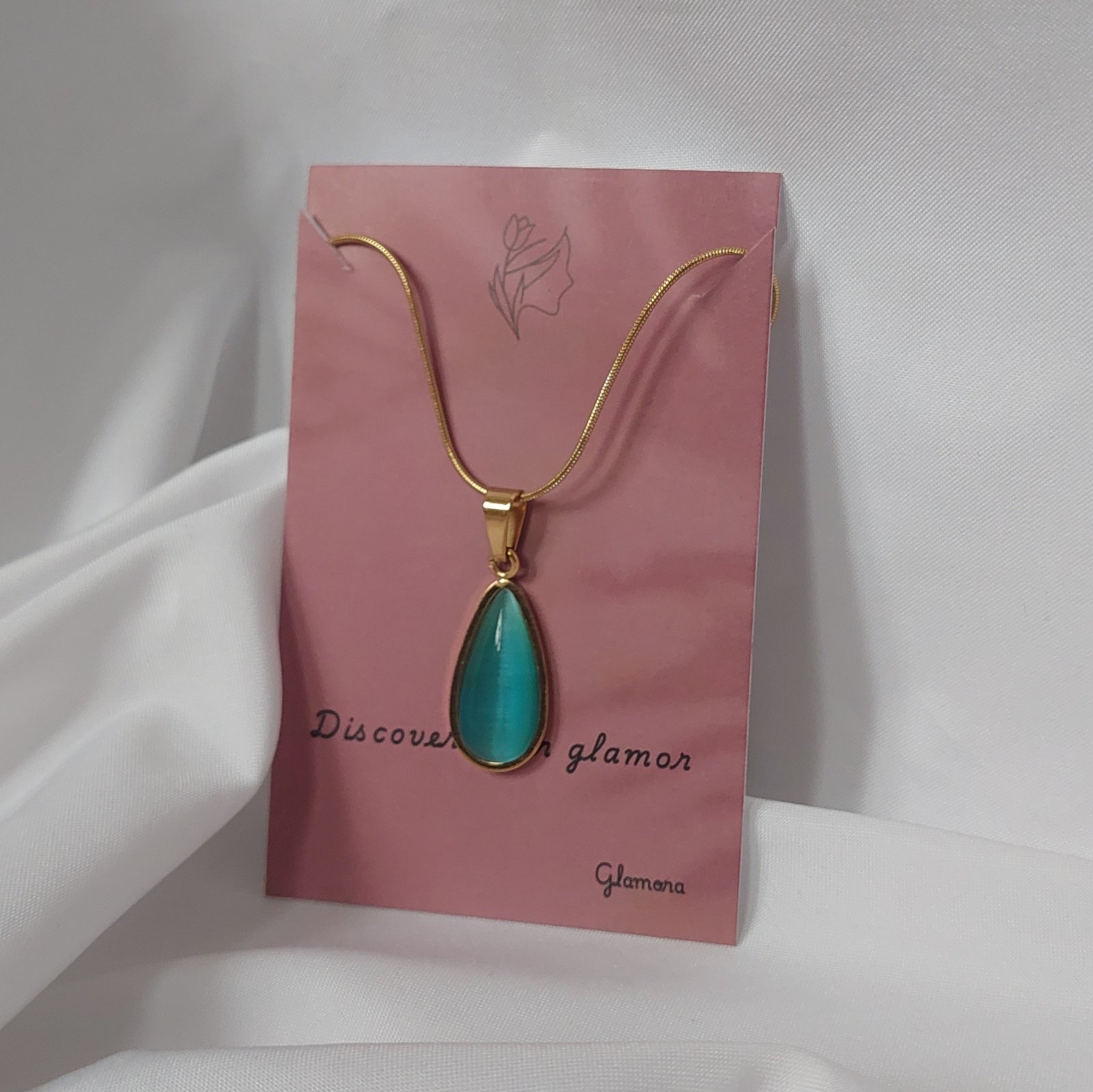 Ocean Drop Necklace - Image 2