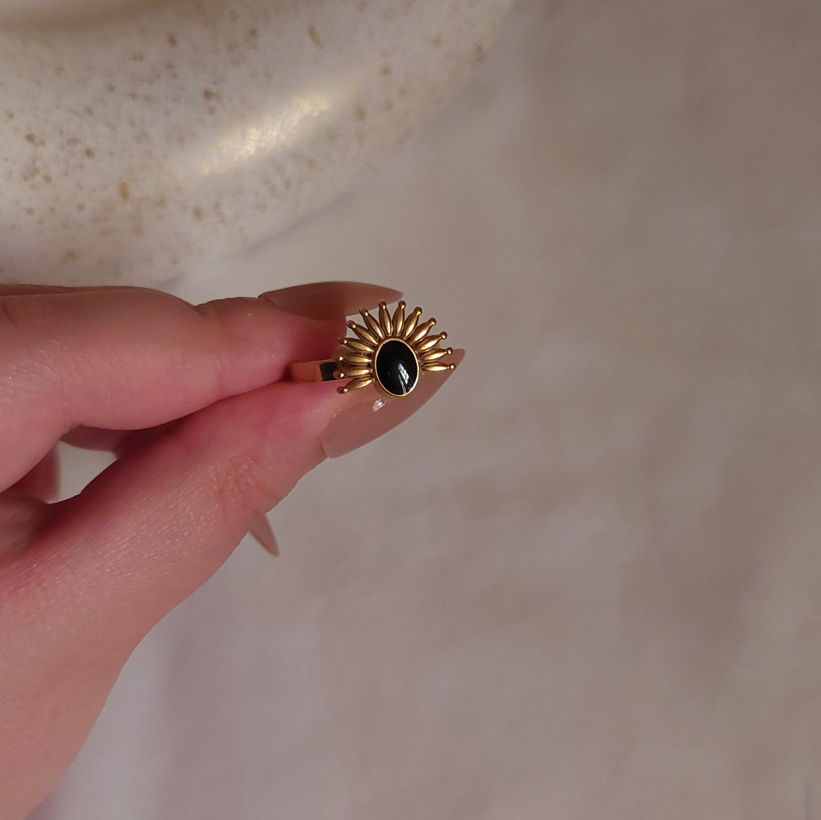 Black Sun Ring - Image 1