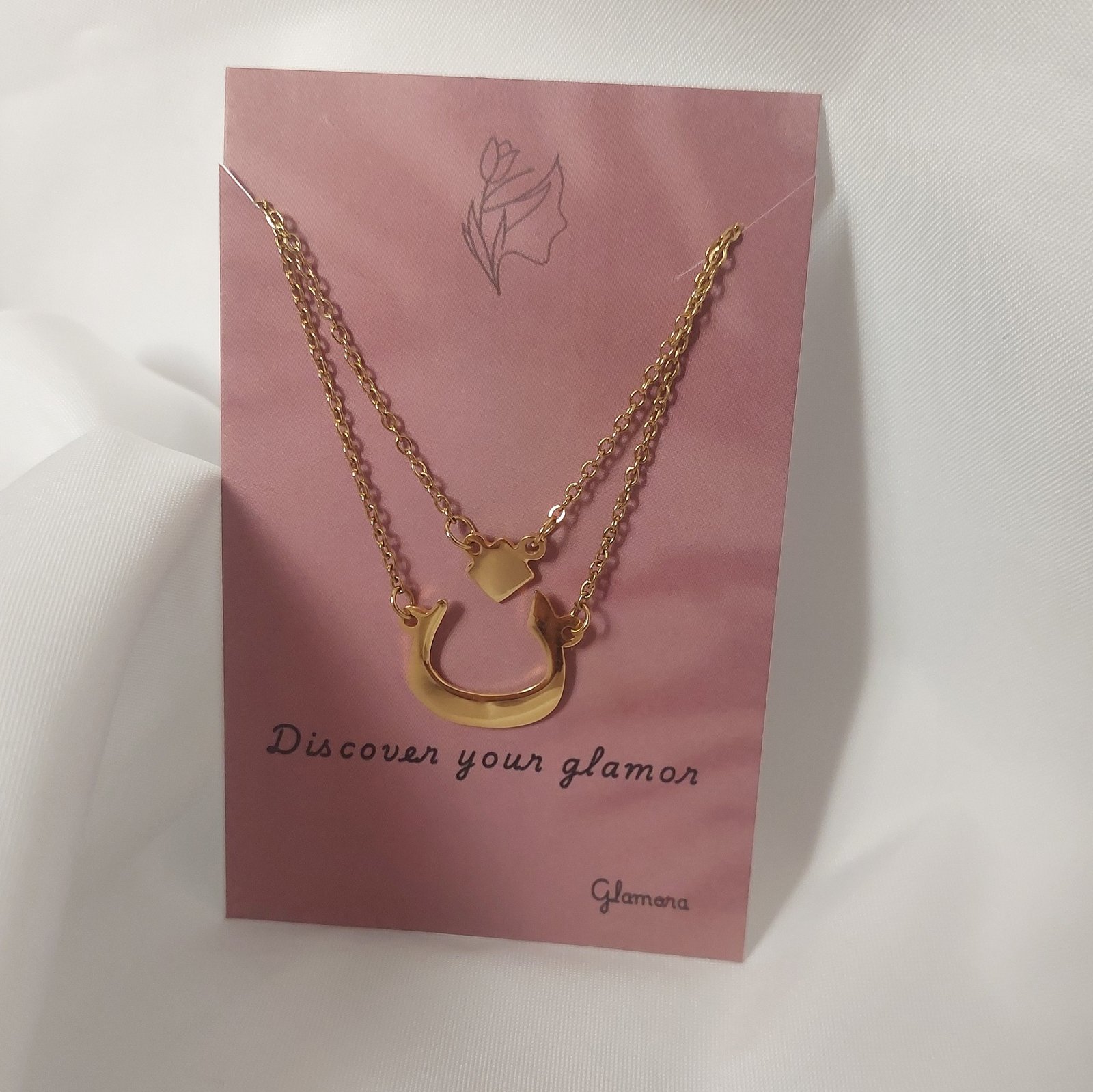 Letter N Necklace - Image 1
