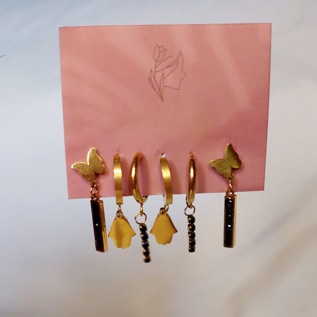 Black Piercing Set - Image 1