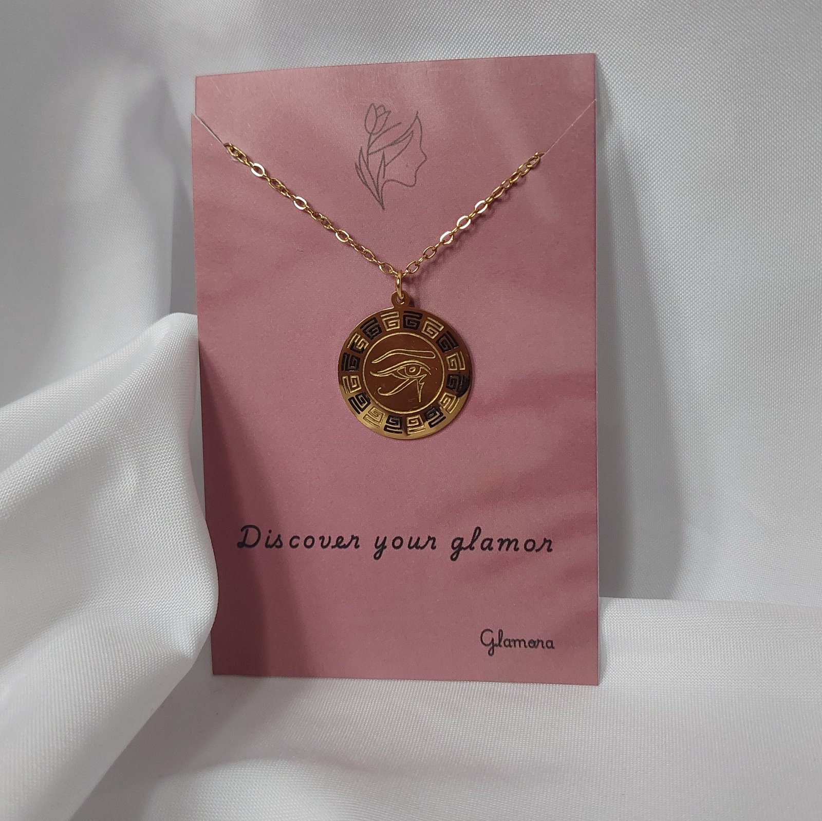Horus Circle Necklace - صورة 2
