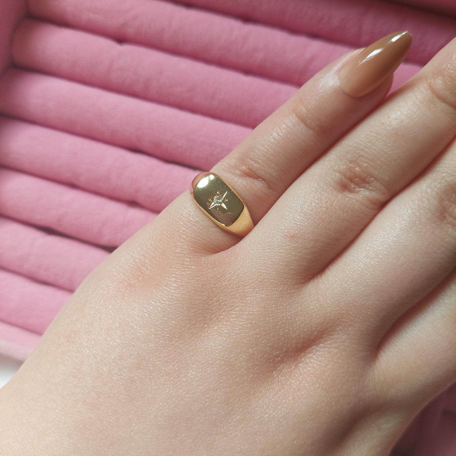Crystal Pinky Ring - Image 3