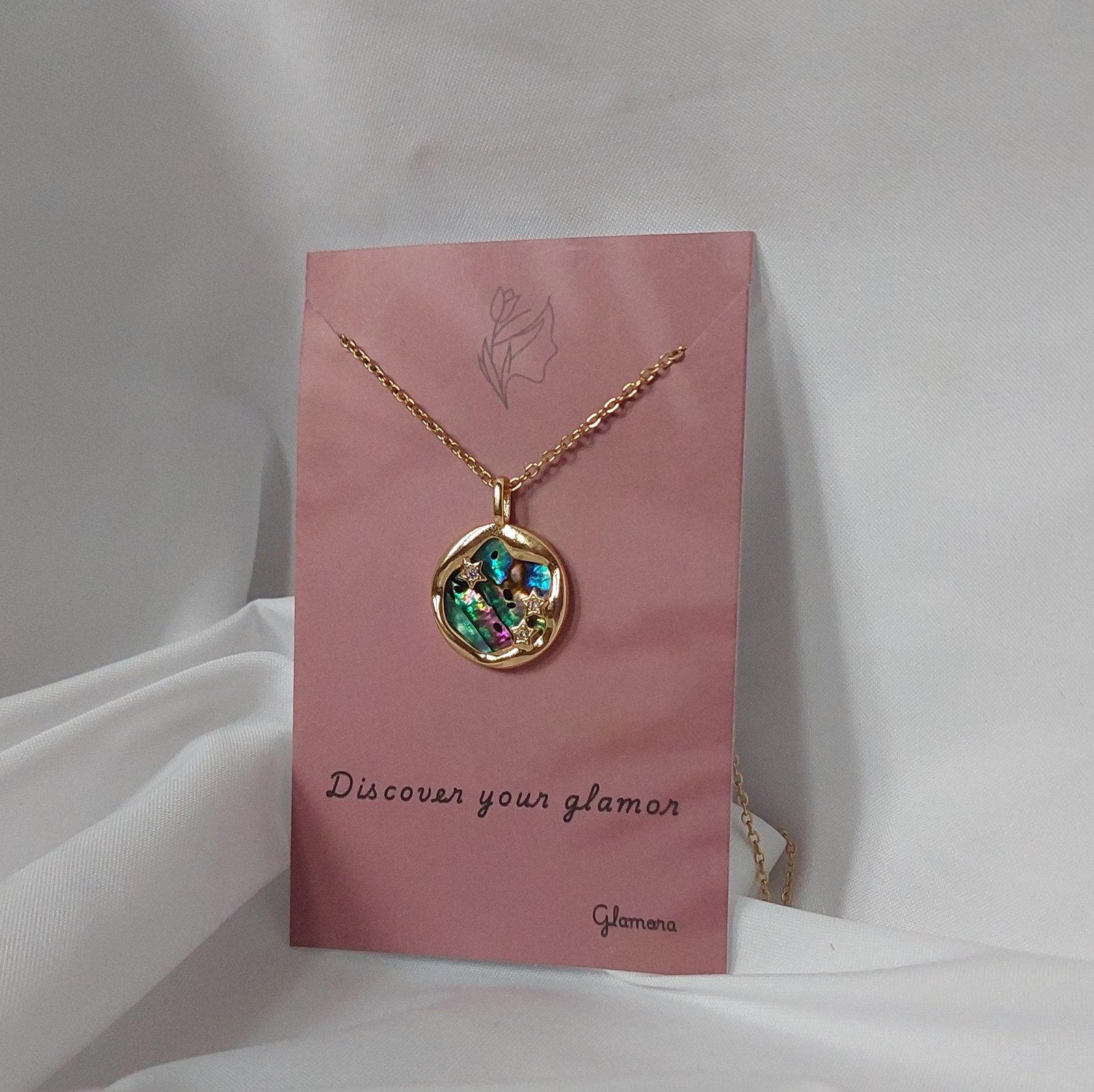 Aurora Circle Necklace - Image 1