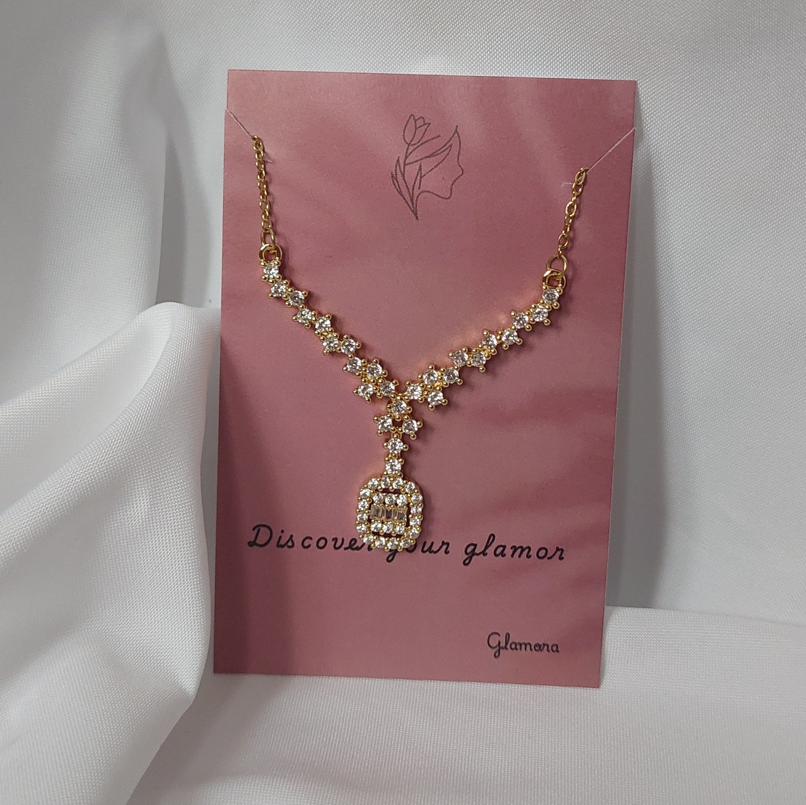 Square Necklace - Image 2