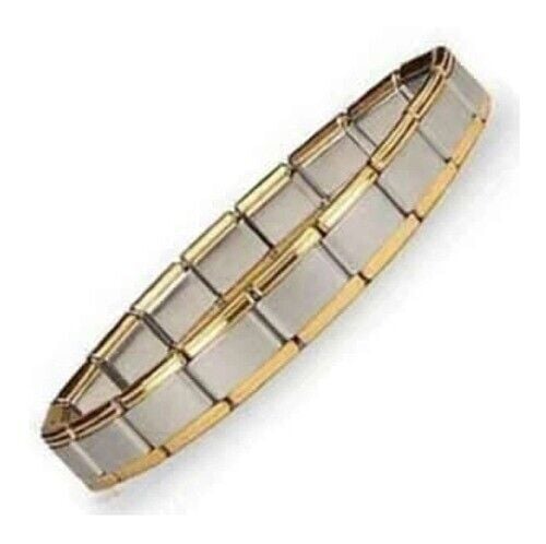 Mixed Silver & Gold Bracelet - Image 2