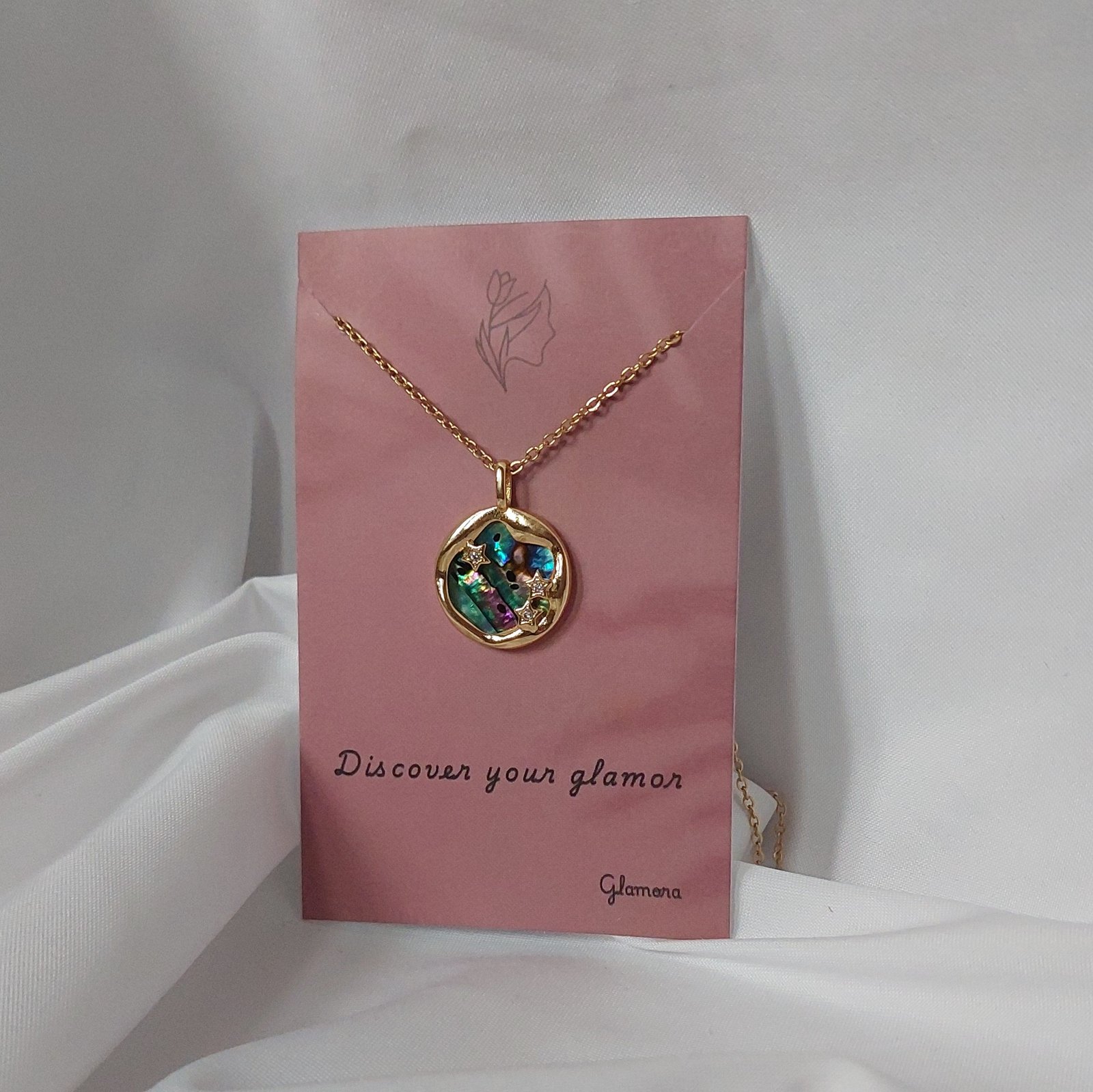 Aurora Circle Necklace - Image 2