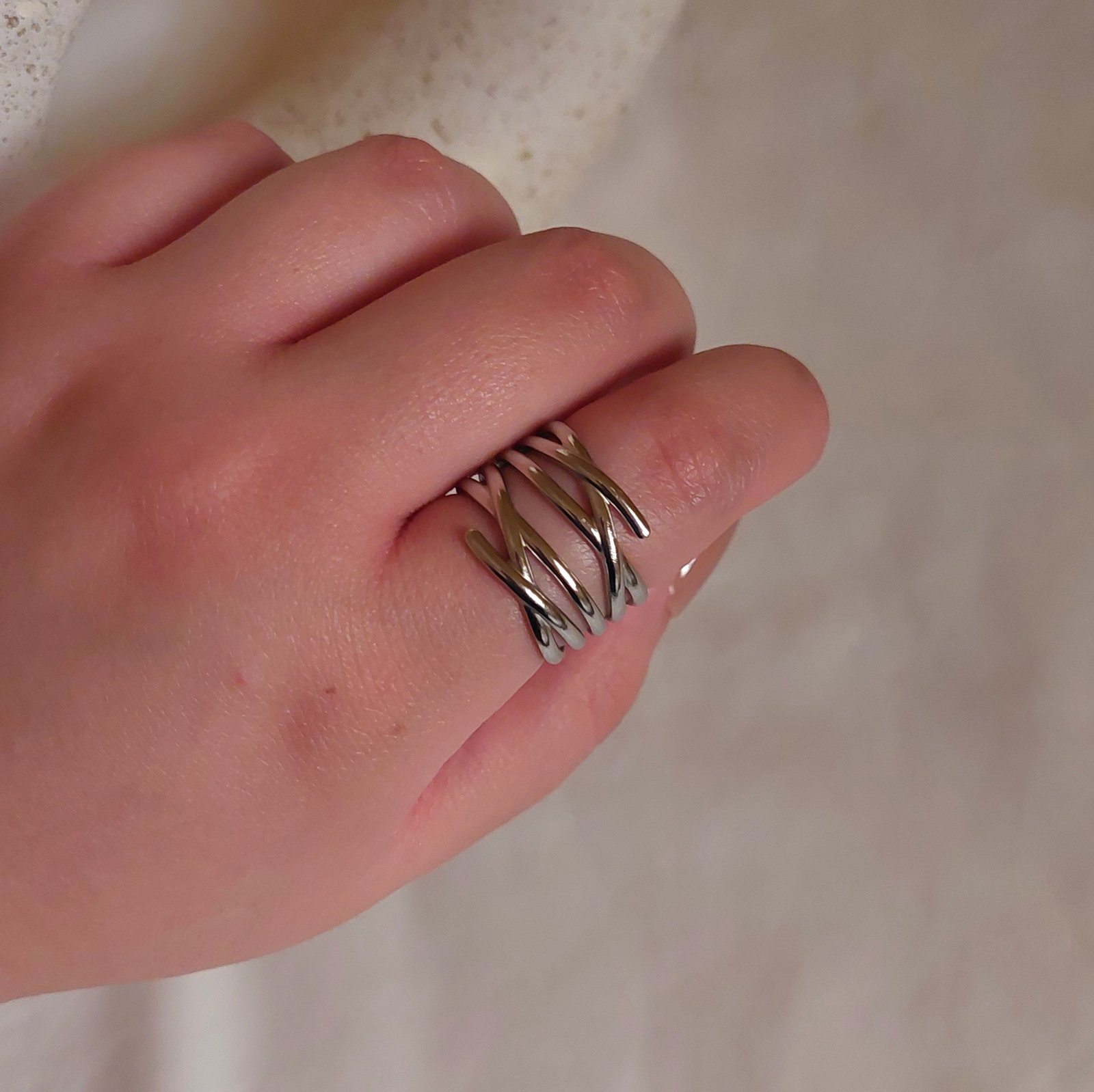 XX Silver Ring - صورة 2