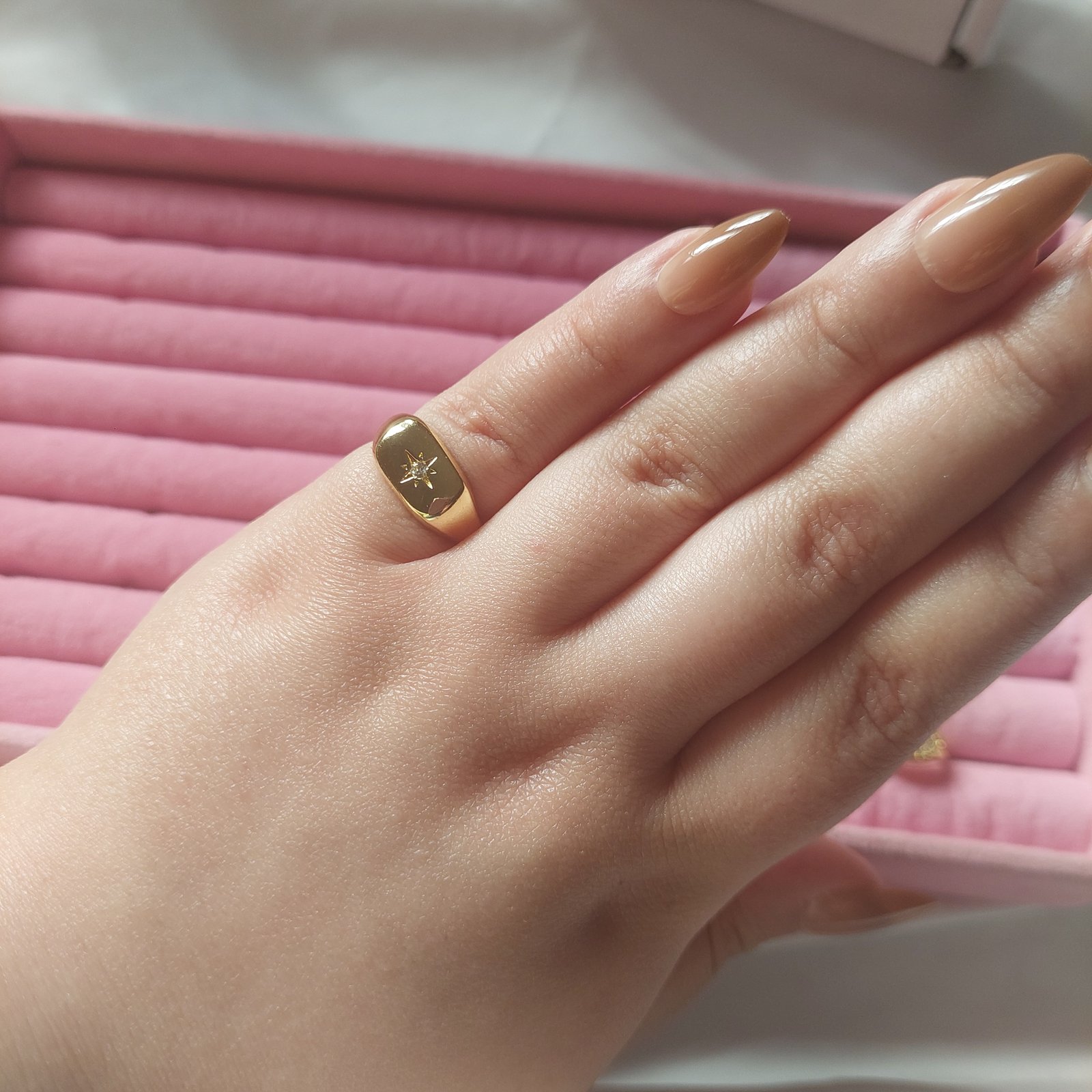 Crystal Pinky Ring - Image 2