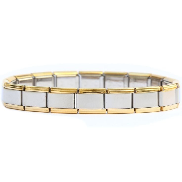 Mixed Silver & Gold Bracelet - Image 1