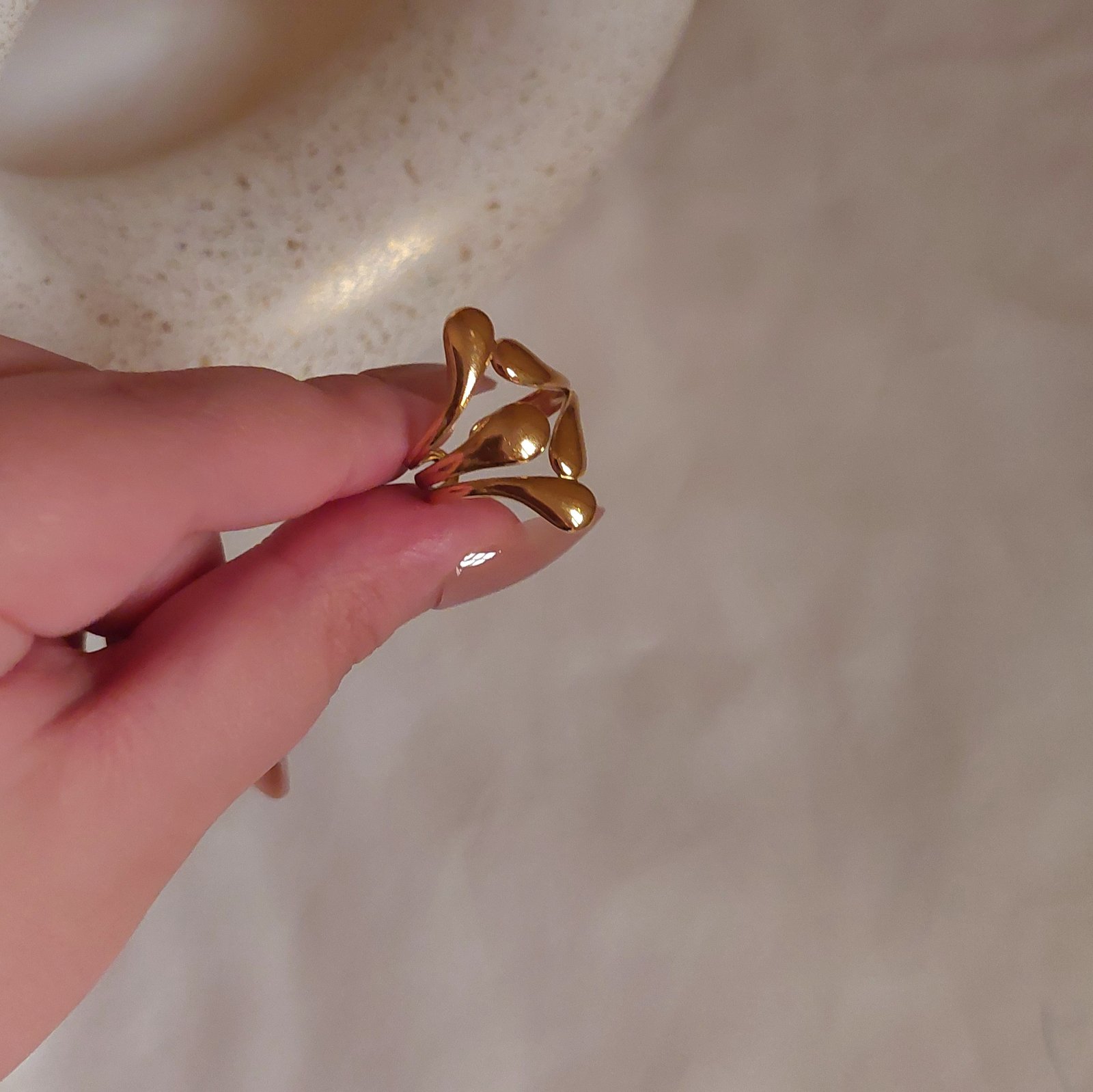 Long Drop Ring - Image 1