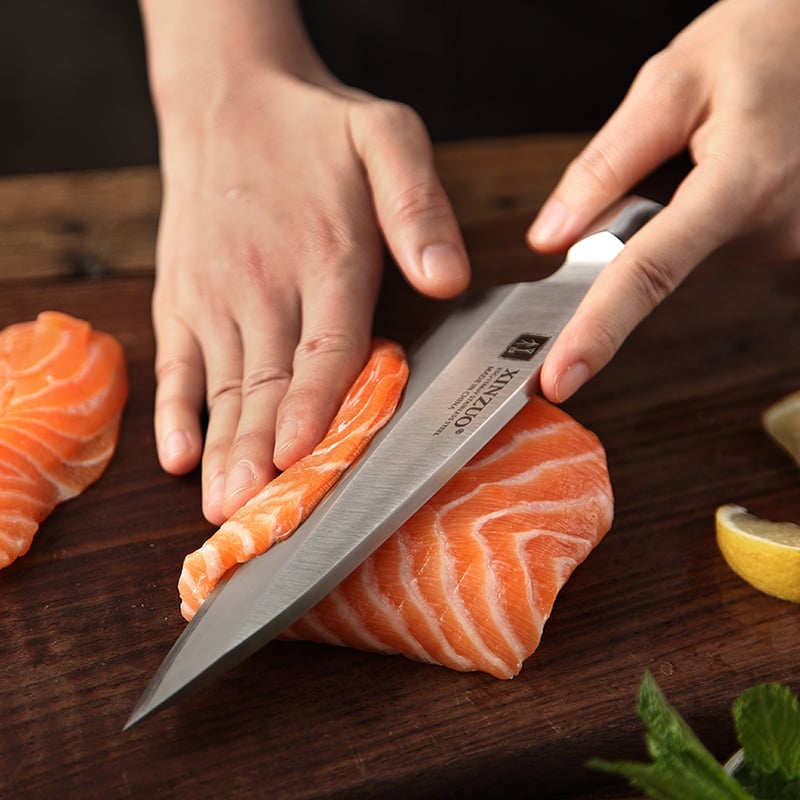 سكين ديبا    -  fillet butcher knives Deba - صورة 3