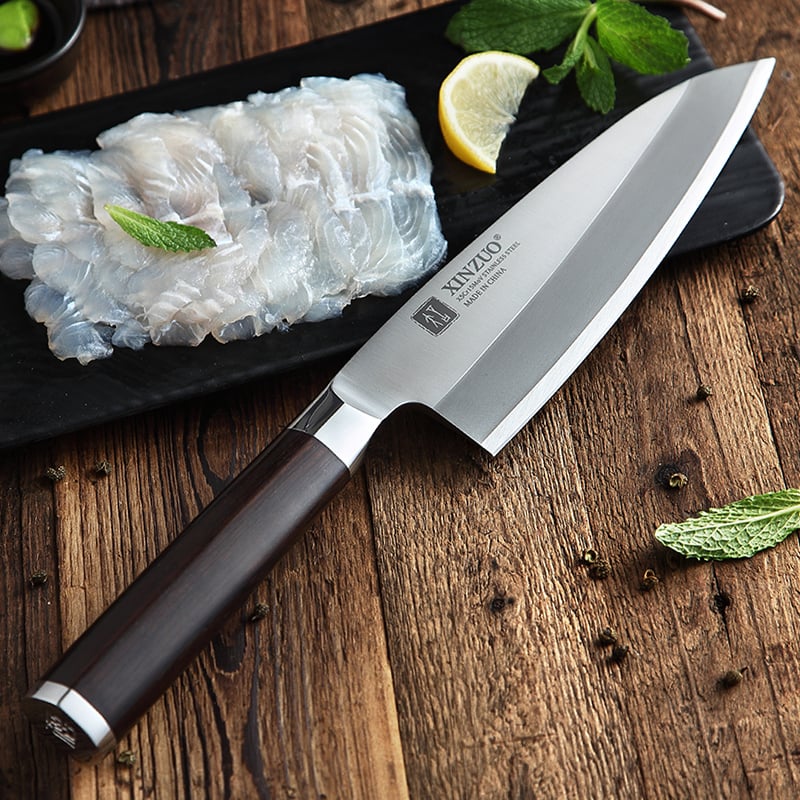 سكين ديبا    -  fillet butcher knives Deba - صورة 1