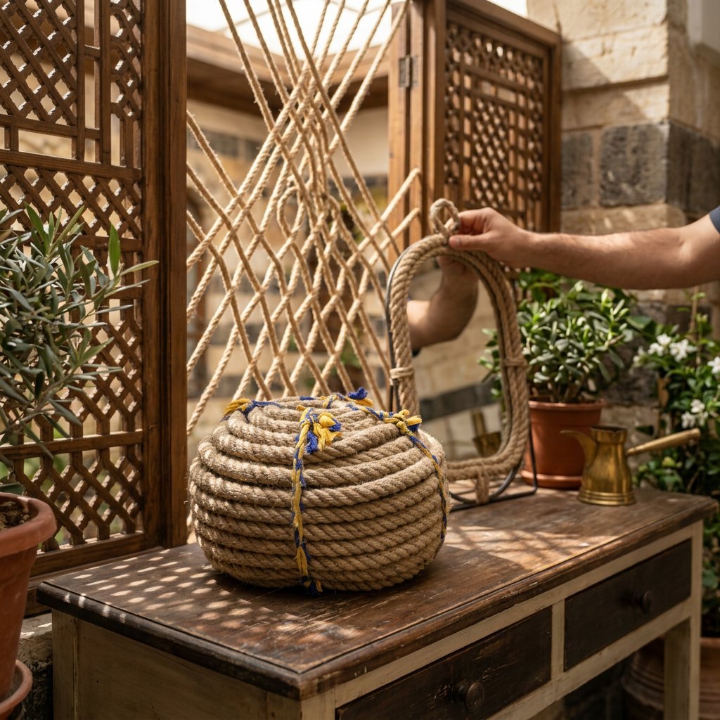 حبل خيش سوري أصلي | مقاسات متعددة (6-36 ملم) - Image 2