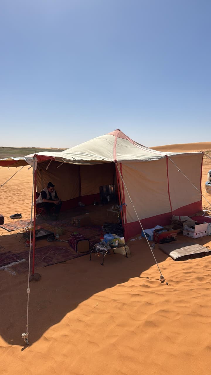 خيمة بر (كشتة) 4*4 مع المظلة - صورة 2