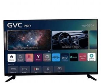 ‎شاشة جي في سي برو 85 بوصة GVC PRO QLED 4K WebOS - صورة 1