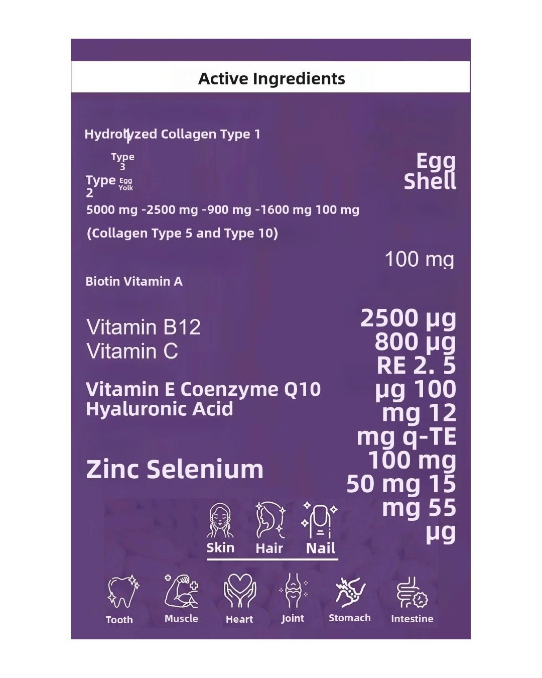 Collagen Forte Platinum 300g (10,000mg × 30 Sachets) - Image 4
