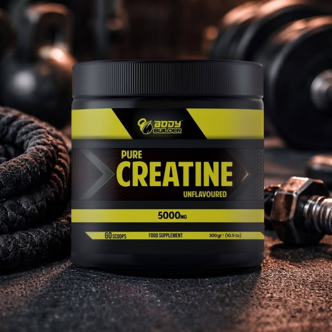 Body Builder Creatine Monohydrate – 5000 mg | 60 Servings (Unflavored) - Image 1