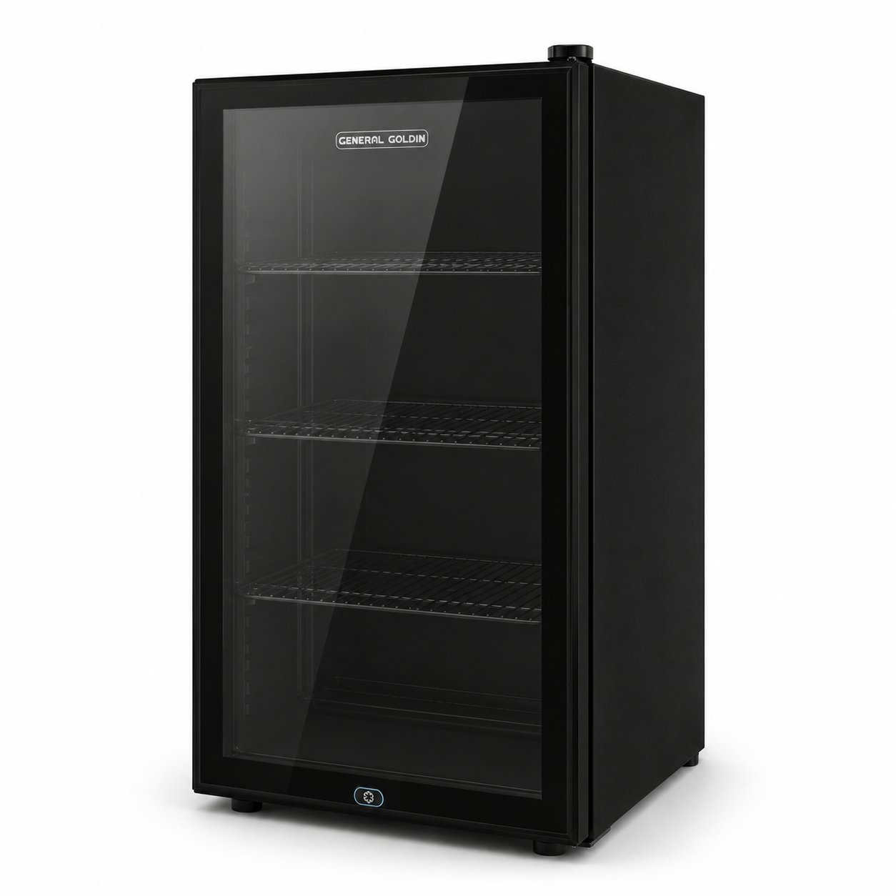 GENERAL GOLDEN Glass Display Refrigerator 90L Black – 101 - Image 2