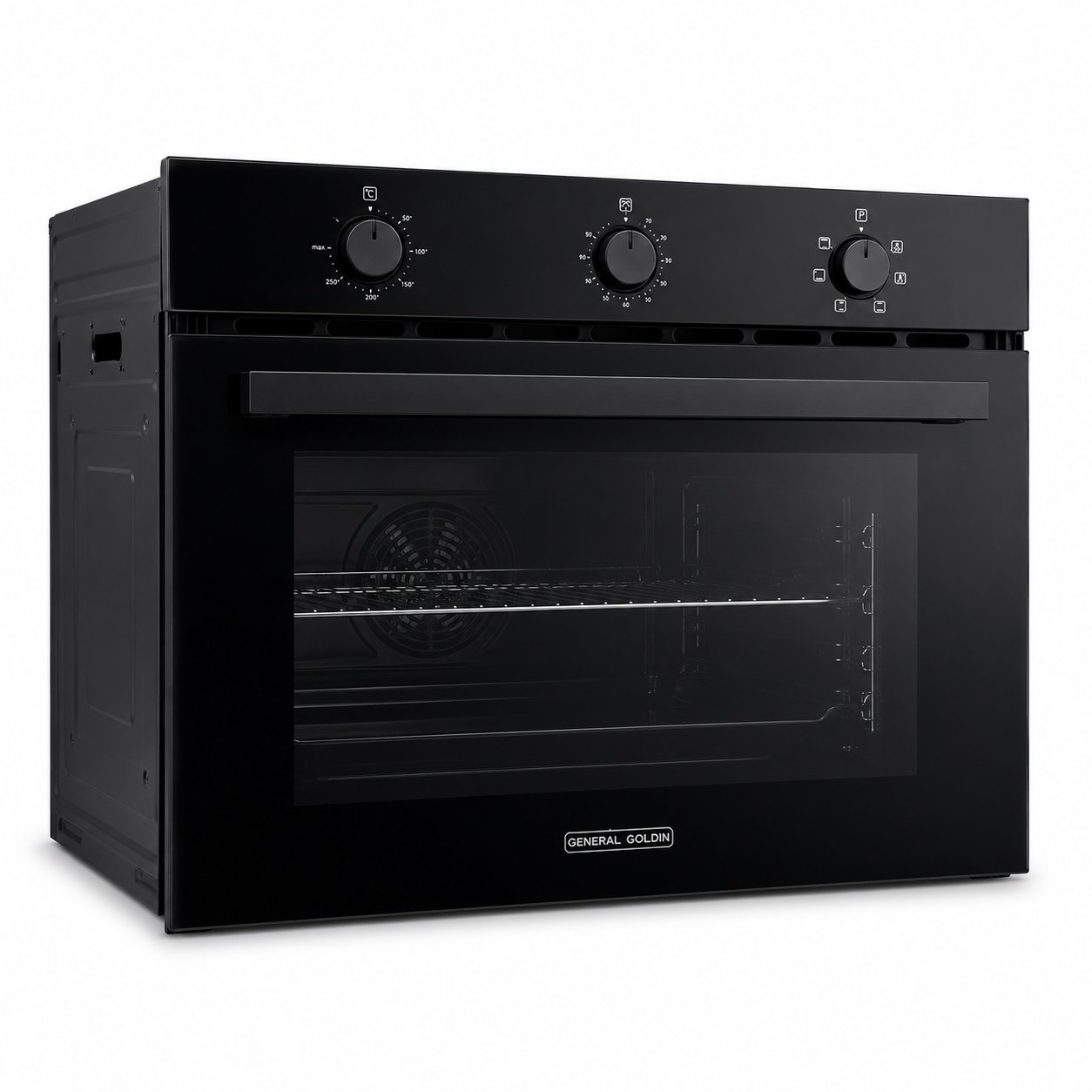 GENERAL GOLDEN Built-In Electric Oven 90CM Black – GNG90OARAMK - Image 2