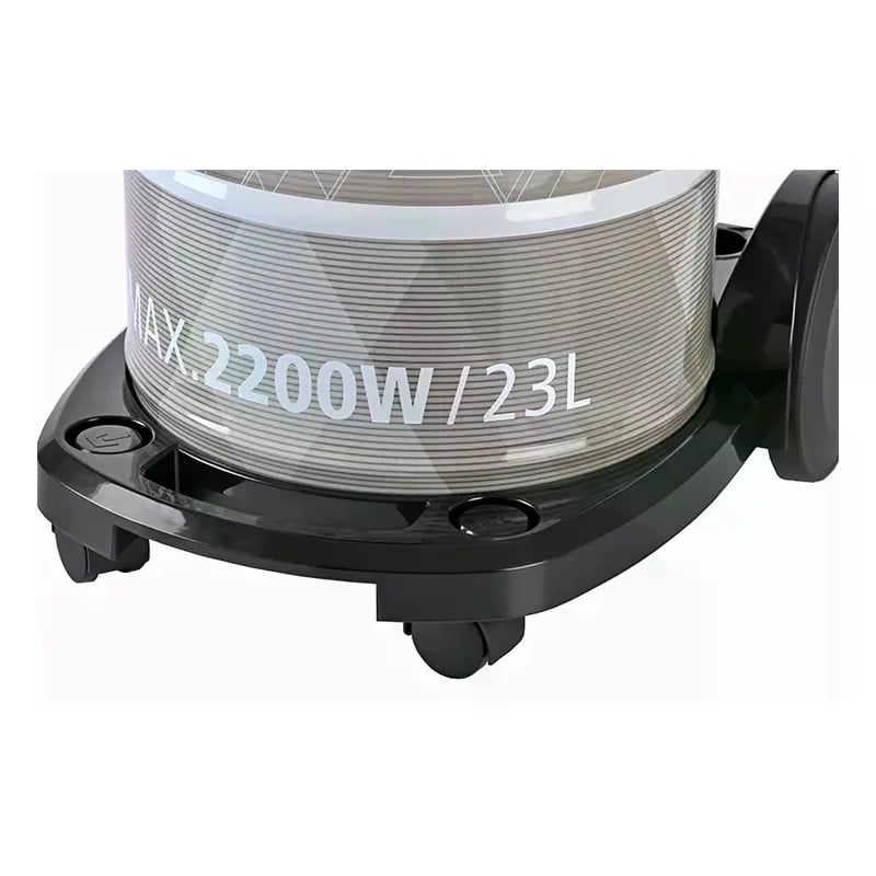 GENERAL SUPREME Drum Vacuum Cleaner 23L 2200W Silver – GSV25 - Image 6
