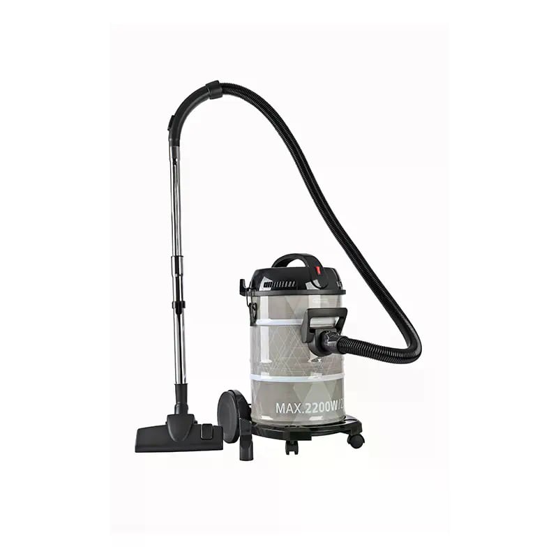 GENERAL SUPREME Drum Vacuum Cleaner 23L 2200W Silver – GSV25 - Image 3