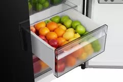 Hisense Side by Side Refrigerator 18.8 Cu.Ft Black Inverter – RS3G558NABC - Image 8