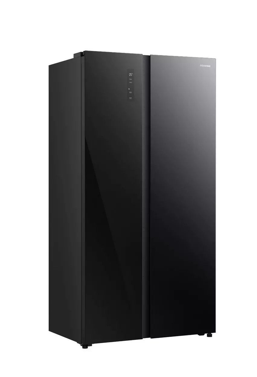 Hisense Side by Side Refrigerator 18.8 Cu.Ft Black Inverter – RS3G558NABC - Image 3