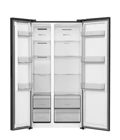 Hisense Side by Side Refrigerator 18.8 Cu.Ft Black Inverter – RS3G558NABC - Image 5