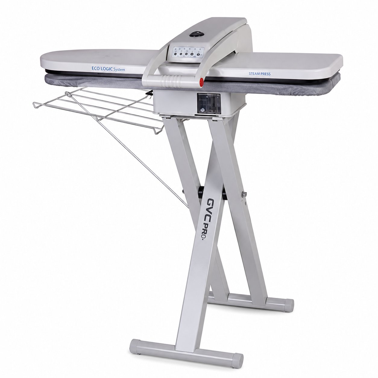 GVC PRO Steam Press Iron 32 Inch With Stand 1600W – GVC-3200 - Image 1