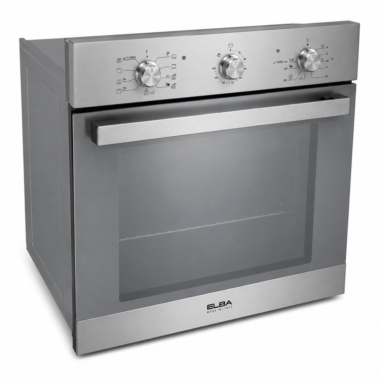 ELBA Built-In Electric Oven 60cm 75L Stainless Steel 9 Functions – AS AL 7 XLX1 - Image 2
