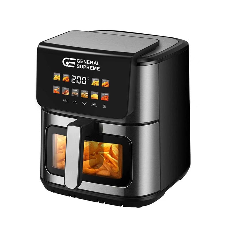 GENERAL SUPREME Digital Air Fryer 8L 1800W Stainless Steel – GSAF8BWD - Image 2