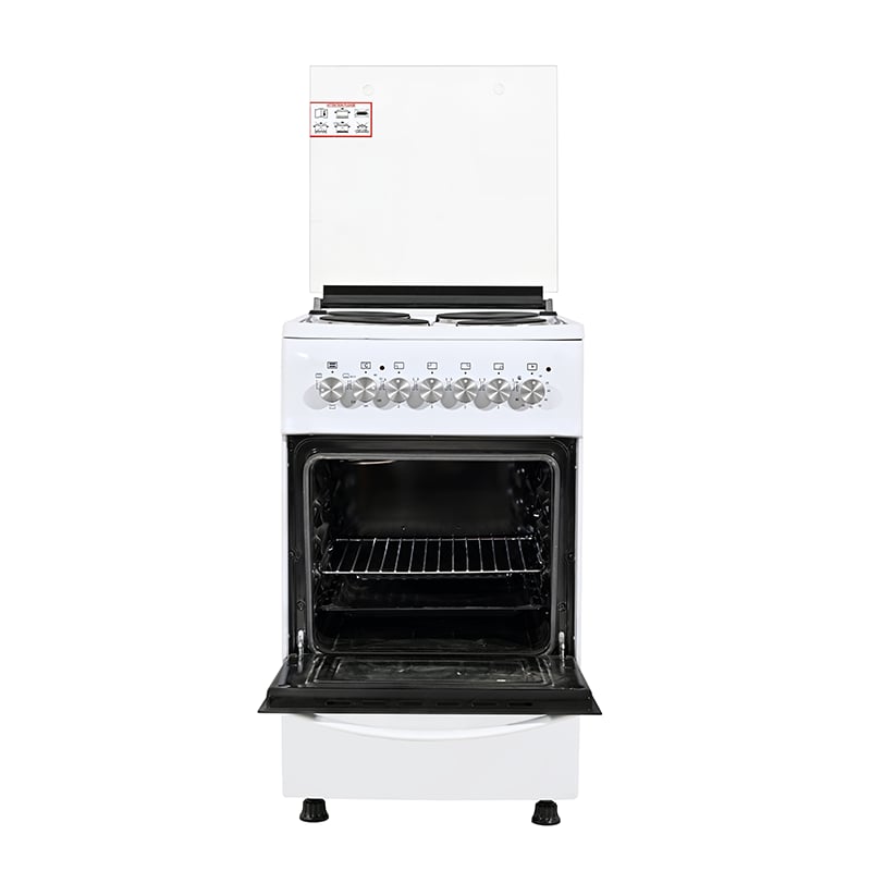GENERAL SUPREME Electric Cooker 50×55CM 4 Hot Plates White – GS5055EFW - Image 2