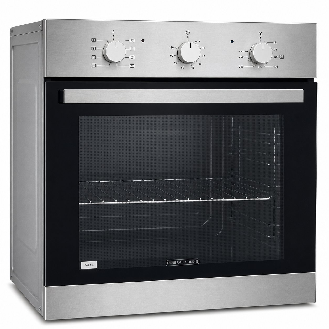 GENERAL GOLDEN Built-In Electric Oven 60cm Stainless Steel 72L 7 Functions – GNG7BOLD - Image 2