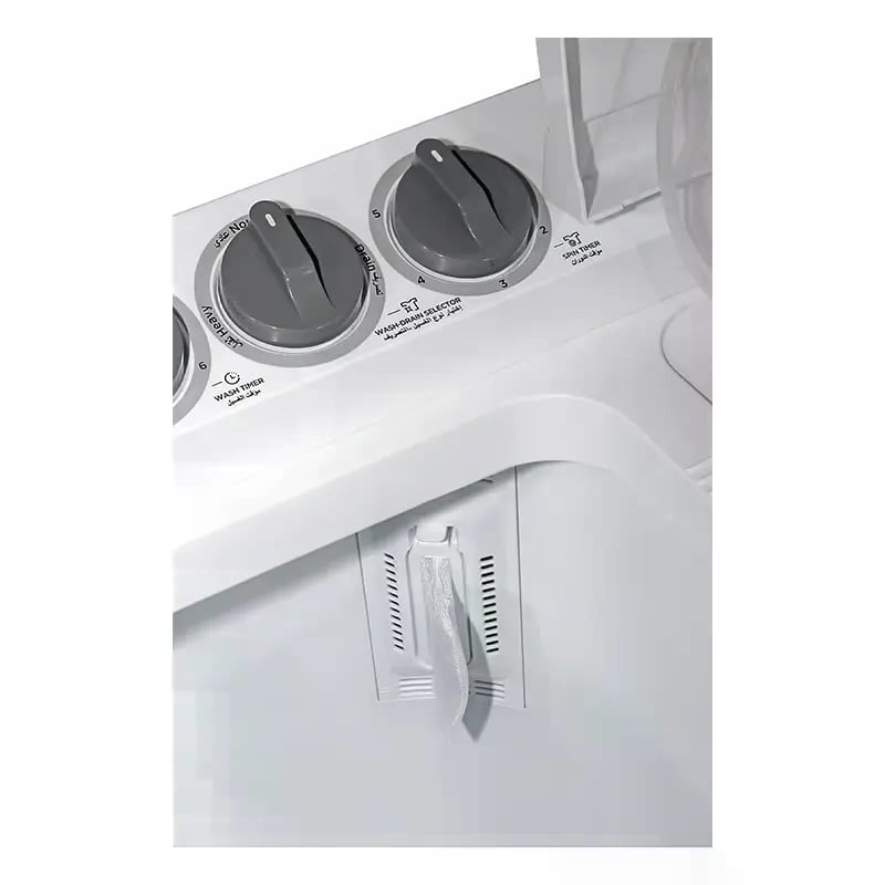 GENERAL SUPREME Twin Tub Semi Automatic Washing Machine 6KG White – GSTT60M - Image 6