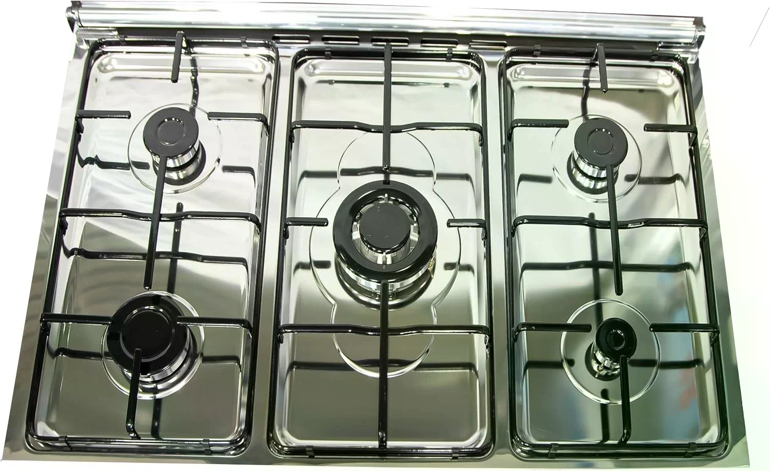 SUPER GENERAL Freestanding Gas Cooker 90×60CM 5 Burners Stainless Steel – KSGC9260FSY - Image 3
