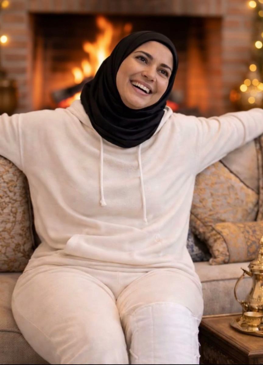 حزام الركبة من صوف الغنم مغلف بالقطن طبيعي- صغير محيطه ( من 38 ل 54 سنتم ) - صورة 2