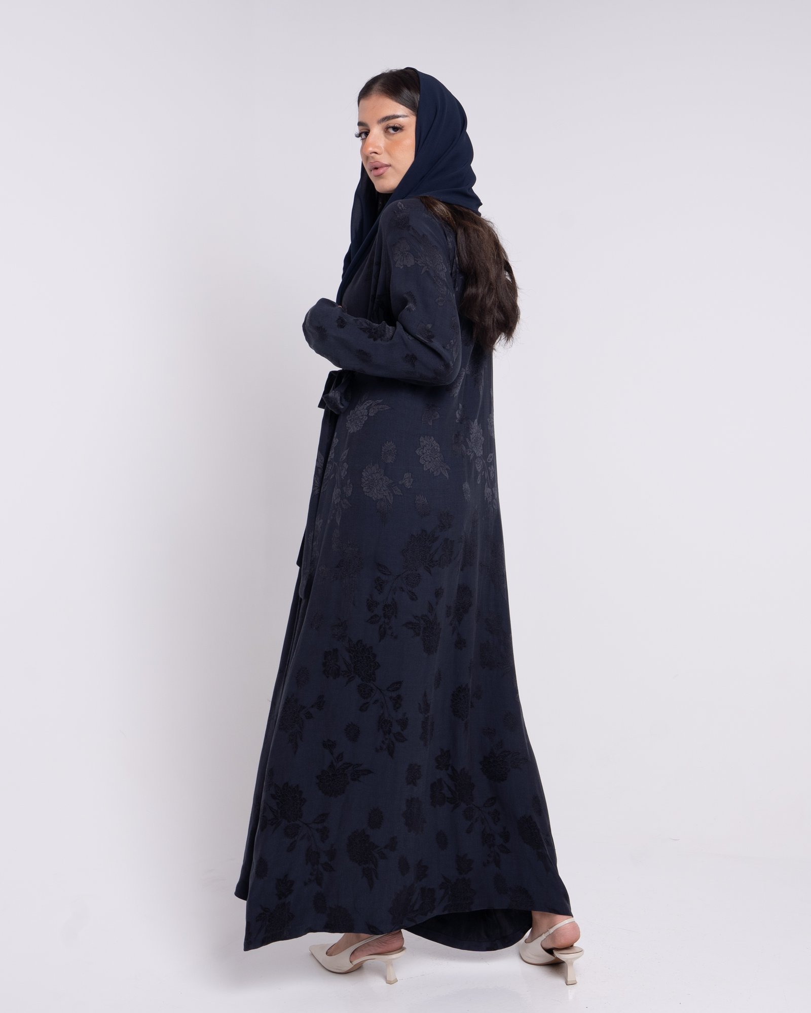 navy blue ABAya - Image 3