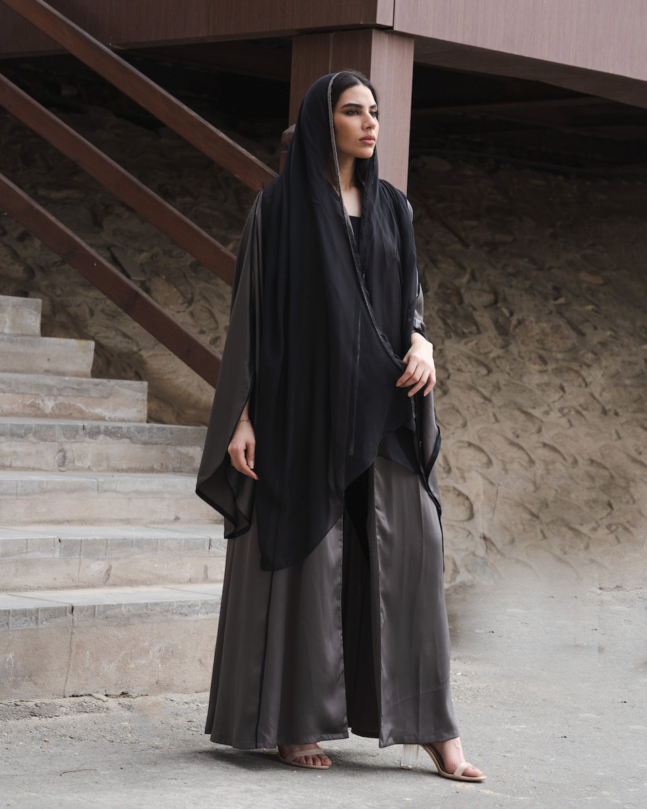 عباية حرير - Image 3