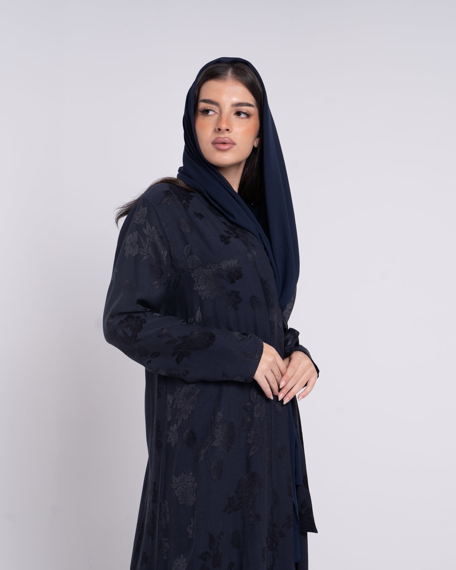 navy blue ABAya - Image 4